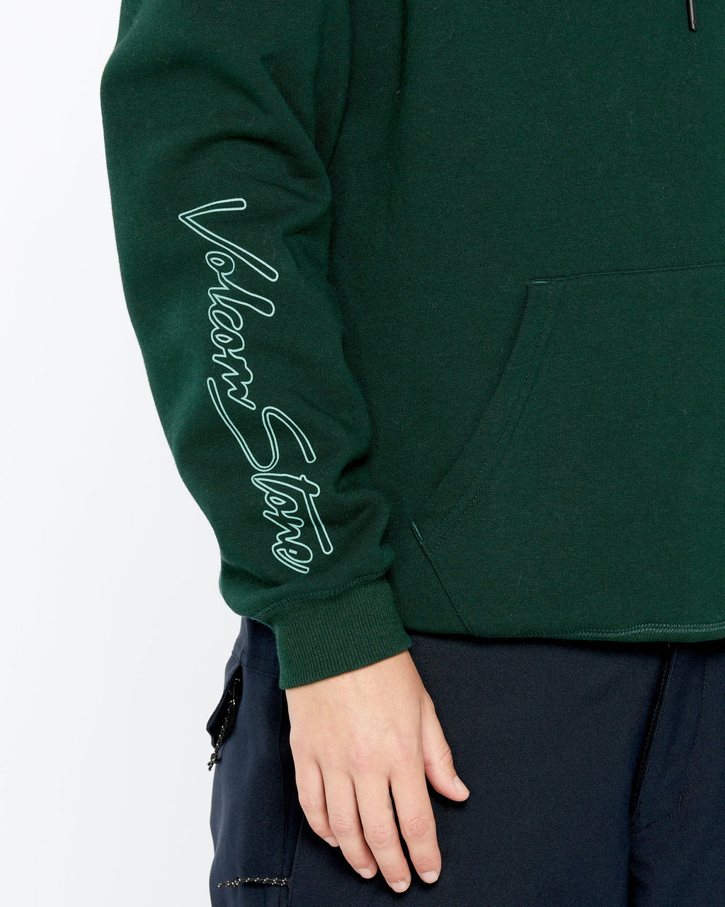Felpa con cappuccio da donna Volcom Essential - Scarabeo