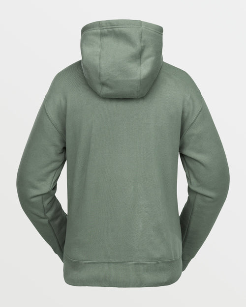 Casaco polar com capuz para mulher Volcom Costus - Lichen Green