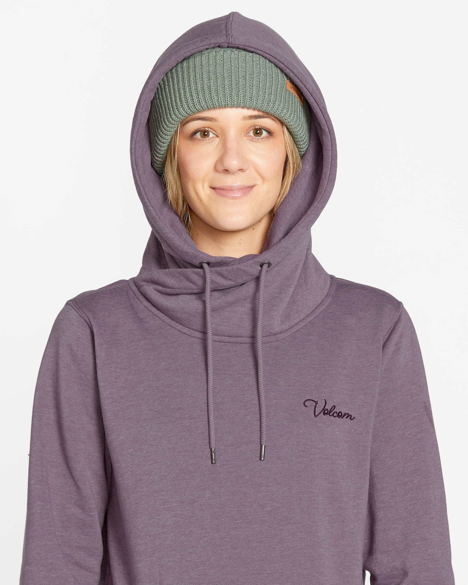 Volcom Tower Women's Hoodie - Dusty Lavender | Best selling products | Collection_Zalando | Snowboard Shop | Snowboard sweatshirts | Volcom Shop | surfdevils.com