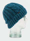 Gorro Volcom Cable Hand Knit Beanie - Slate Blue