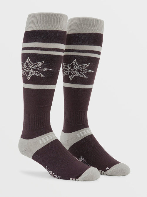 Chaussettes de neige Volcom Cave Socks - Maroon