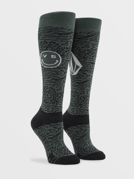 Chaussettes de neige pour femmes Volcom TTT Socks - Eucalyptus