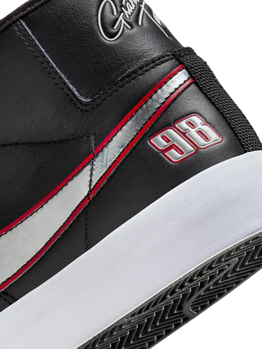 Zapatilla de Skate Nike SB Zoom Blazer Mid Pro GT Grant Taylor - Black | Calzado | Grant taylor | Zapatillas | surfdevils.com