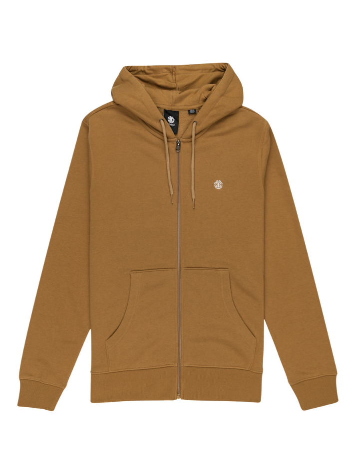 Sweat-shirt à capuche zippé classique Element Cornell, or mat