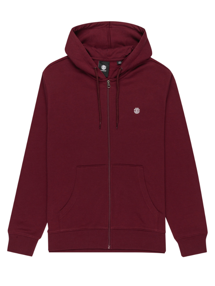 Sweat-shirt à capuche zippé classique Element Cornell, Tawny Port