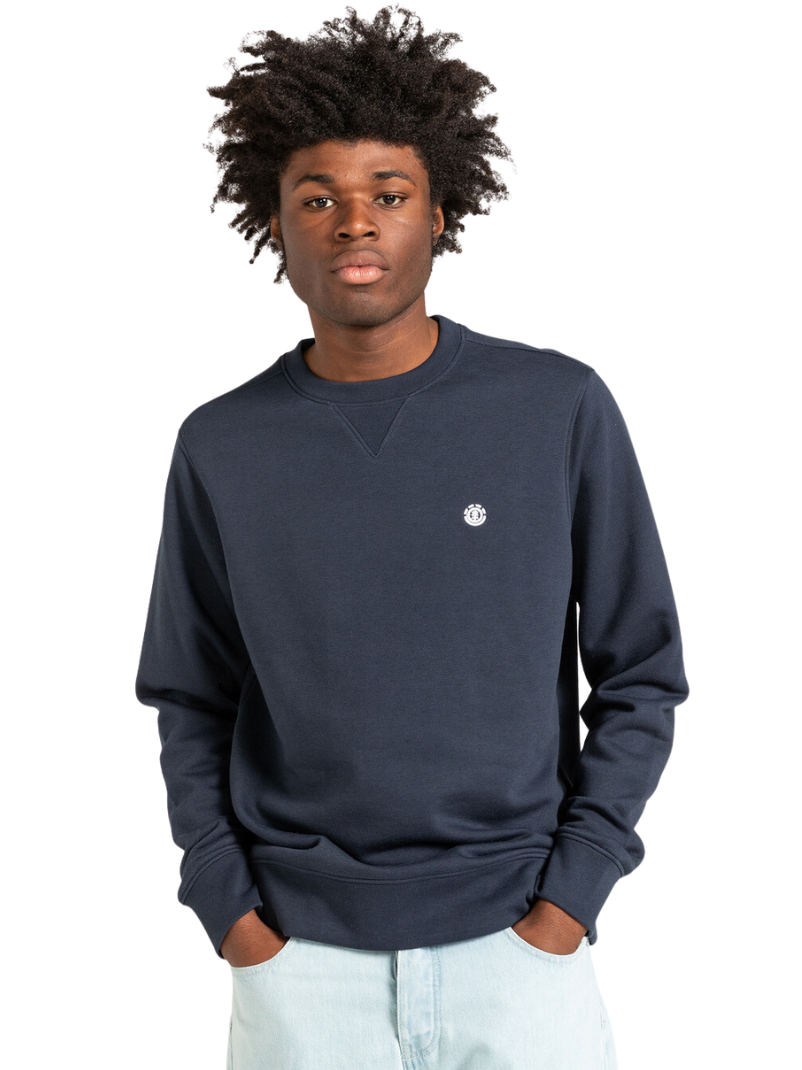 Sweat-shirt Element Cornell Classic Crew bleu marine
