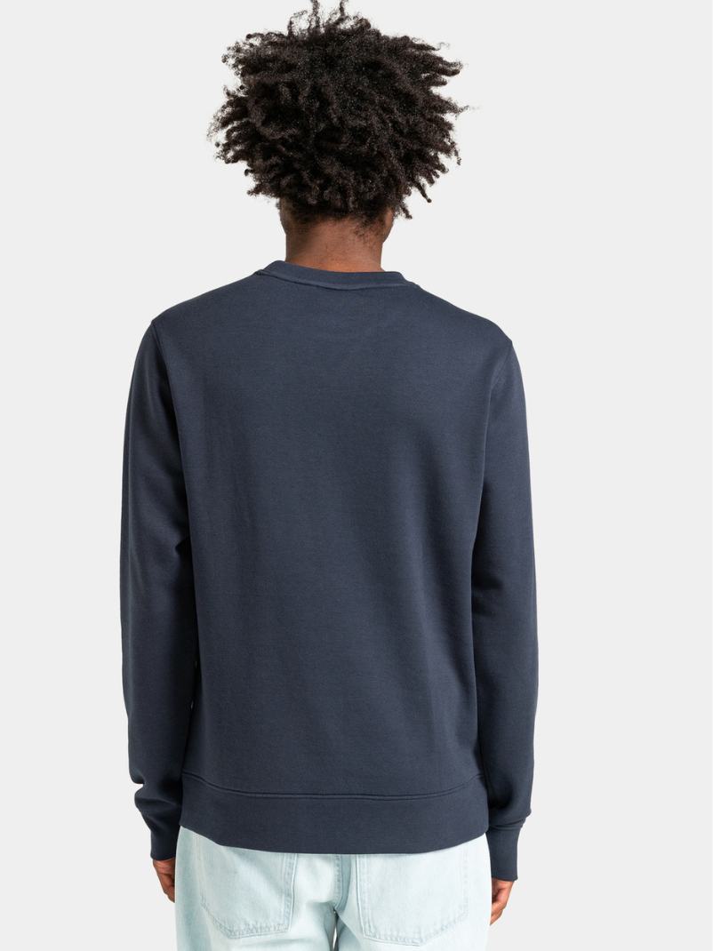 Sweat-shirt Element Cornell Classic Crew bleu marine