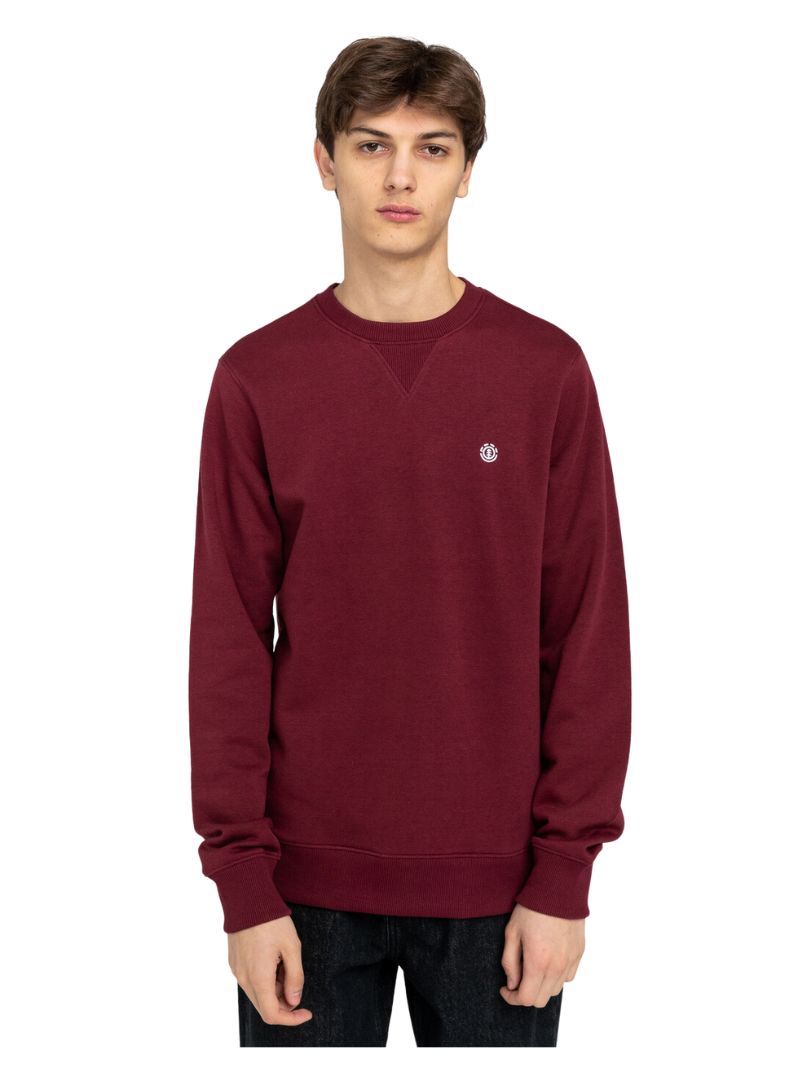 Felpa Element Cornell Classic Crew Tawny Port