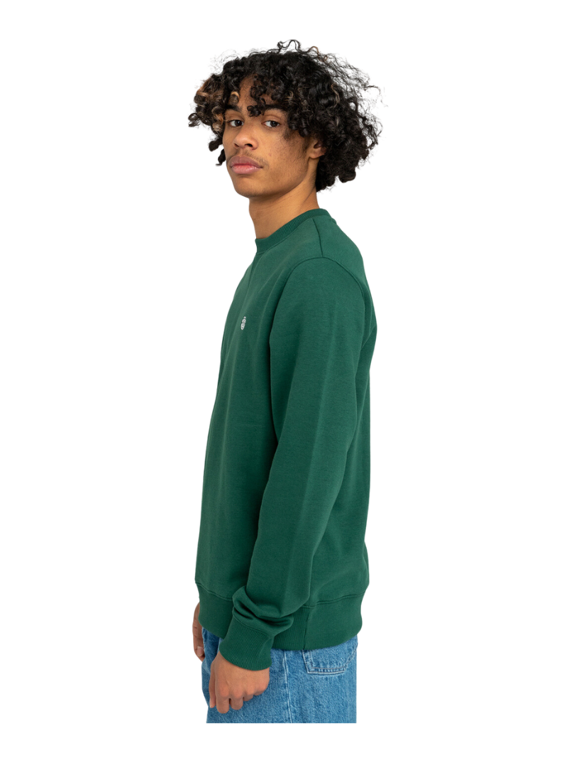 Element Cornell Classic Crew Sweatshirt Dark Green | elements | surfdevils.com