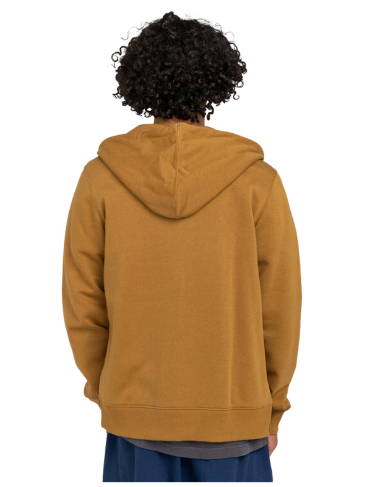 Element Cornell Classic Zip Hooded Dull Gold Sweatshirt