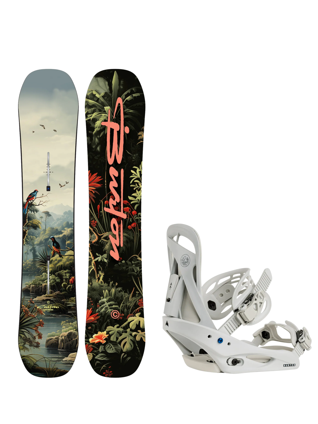 Pack snowboard Burton Custom Small 145 + Burton Scribe (36.5-40)