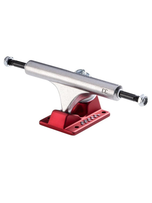 Ace Classic Red Silver 33 (8") Skate Trucks
