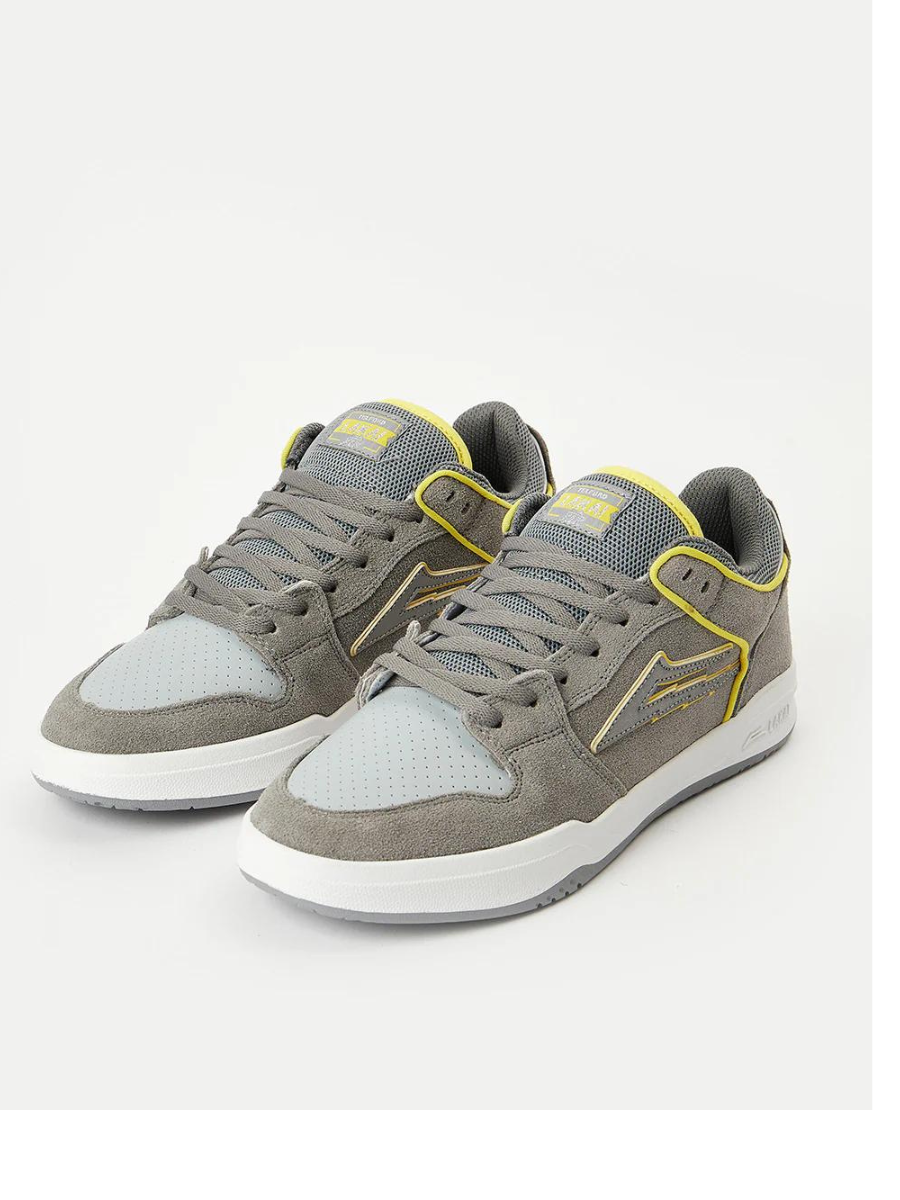 Lakai Telford Low Grau/Refraktive Wildleder-Sneaker | Meistverkaufte Produkte | Neue Produkte | Neueste Produkte | Sammlung_Zalando | Schuhwerk | Turnschuhe | surfdevils.com