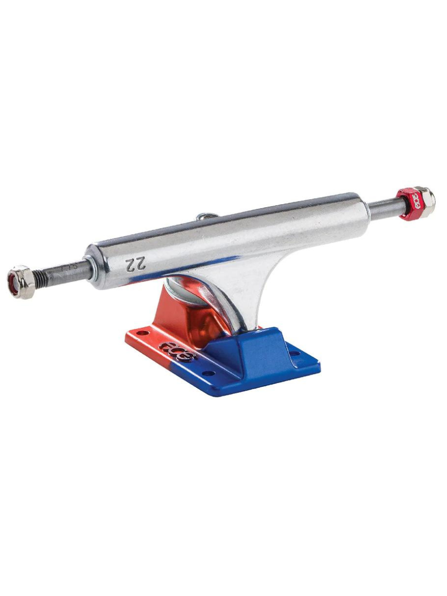 Ace AF1 Skateboard Trucks Anodisé Bleu/Orange 22 (7,75")