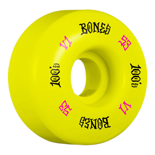 Bones 100s V1 Standard OG Formula 53mm Yellow (Pack de 4)
