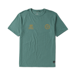 Roark Mathis Active Short Sleeve Tee camiseta manga corta hombre | Slate Green