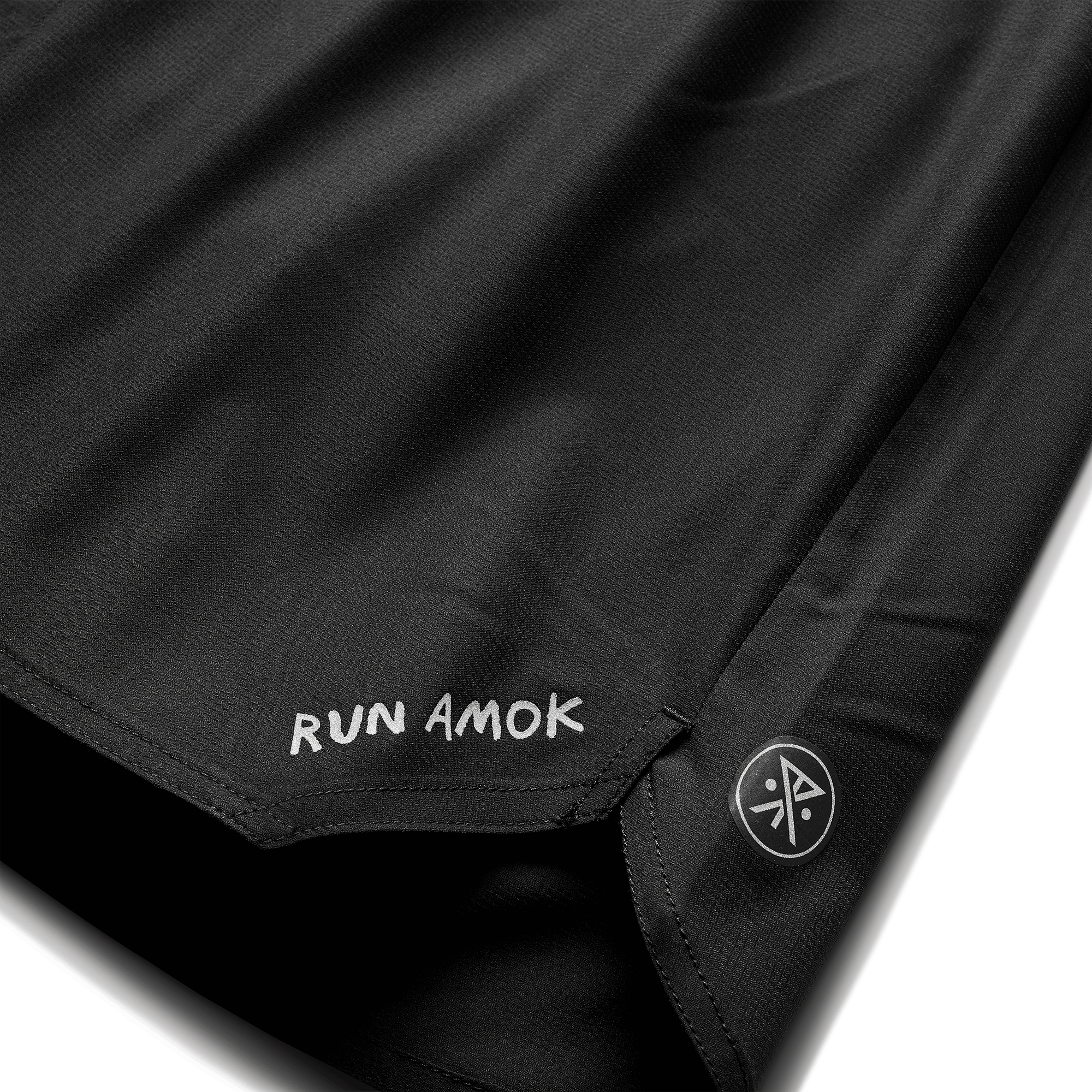 Roark Baja 5" Shorts running shorts hombre detail 3 | Black