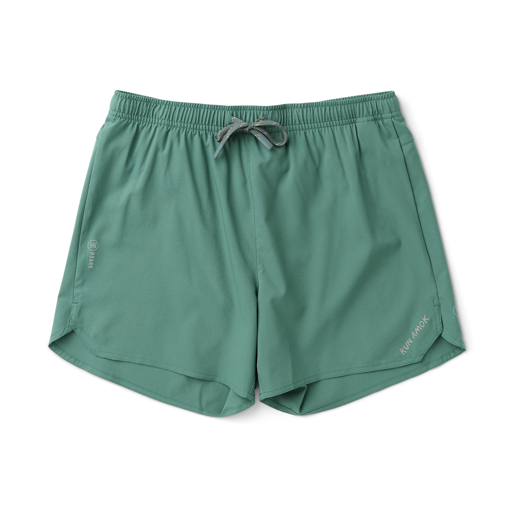 Roark Baja 5" Shorts running shorts hombre detail 1 | Slate Green