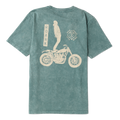 Roark Ghostrider Premium Tee camiseta manga corta hombre | Slate Green