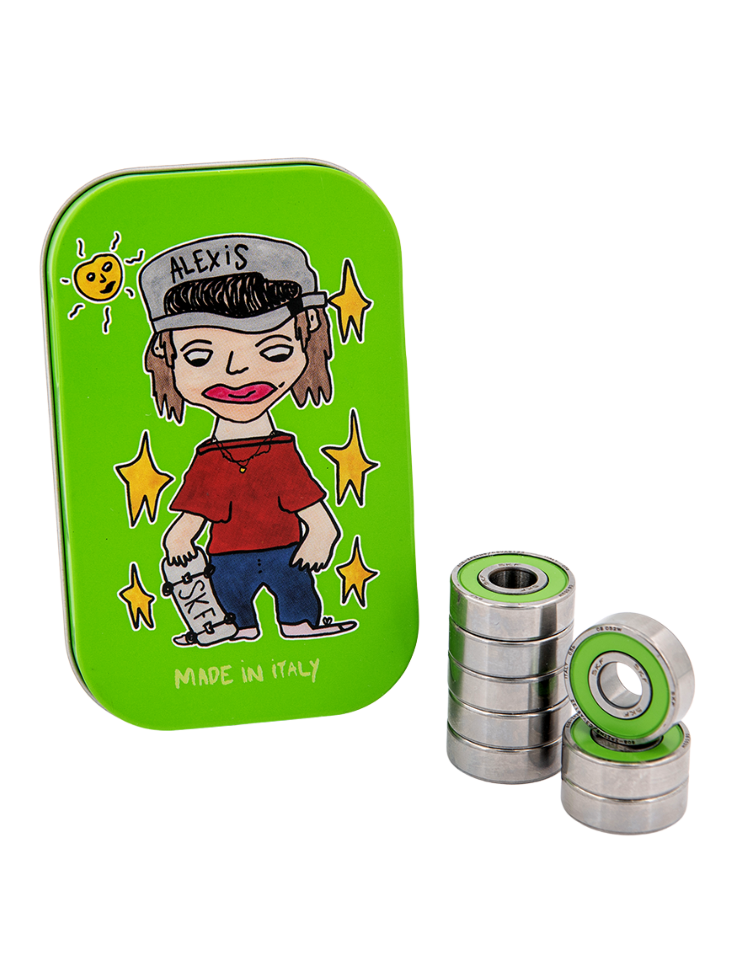 Rodamientos SKF Skateboarding Alexis Signature Kit