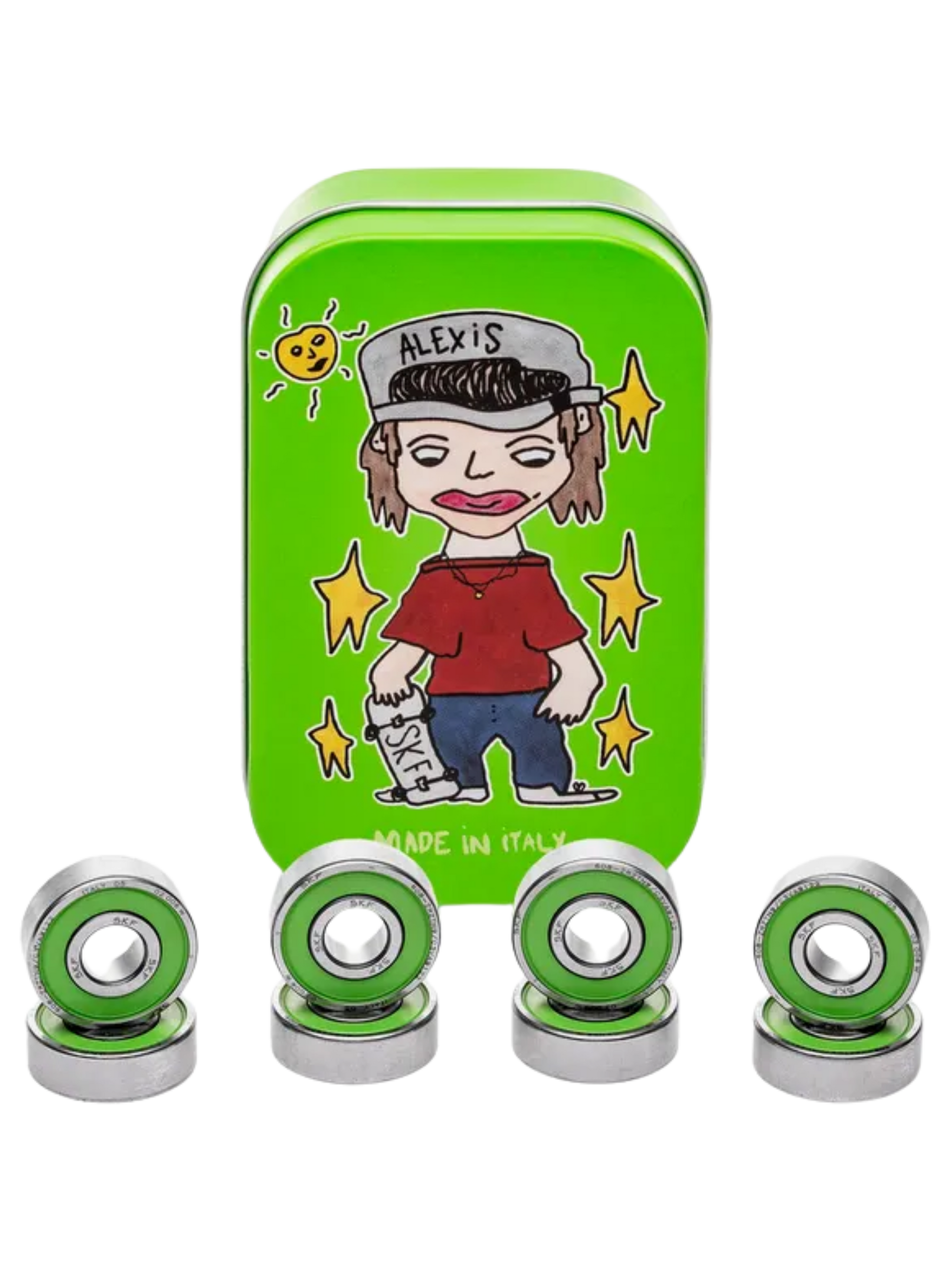 Rodamientos SKF Skateboarding Alexis Signature Kit