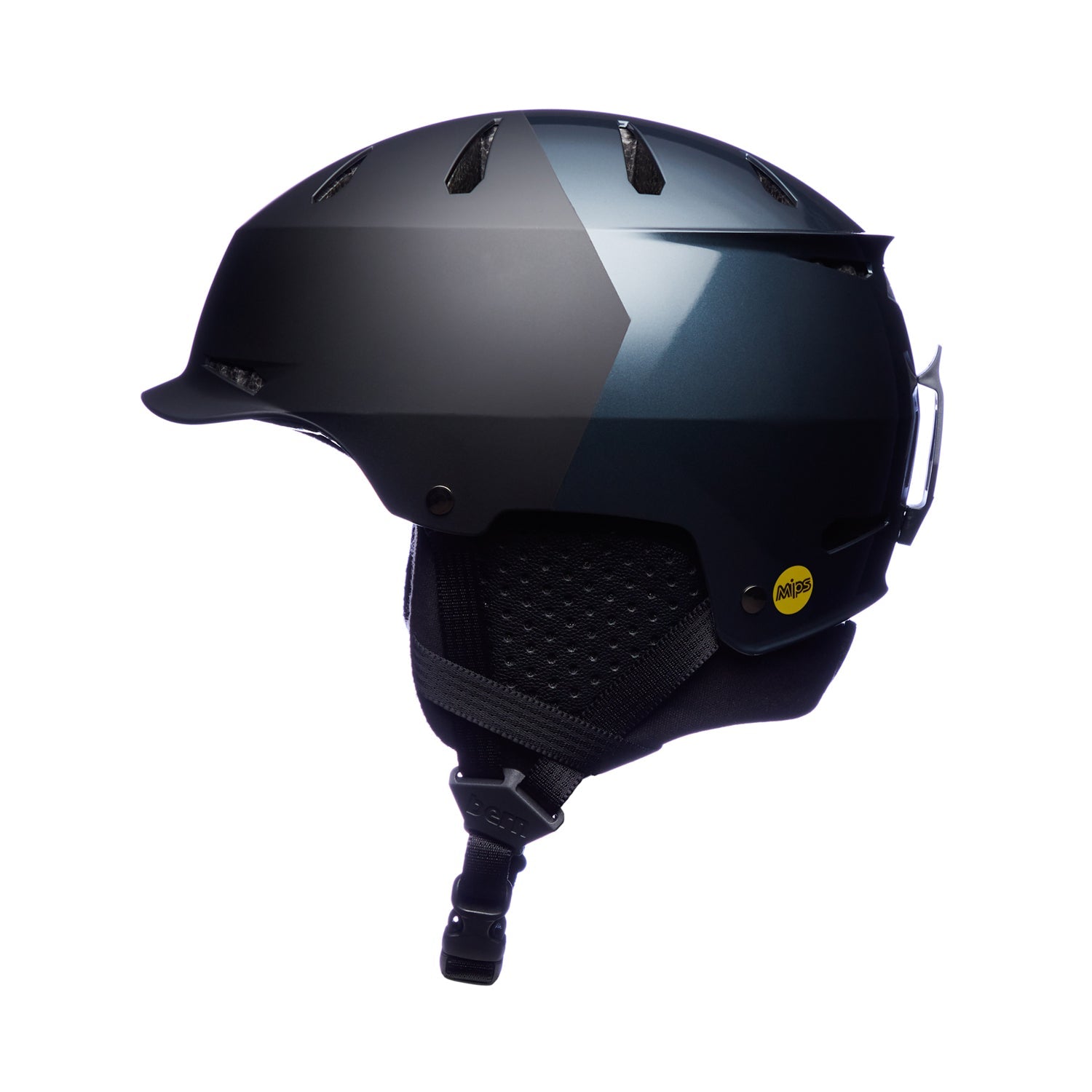 Bern Hendrix MIPS snow helmet - Metallic Charcoal Hatstyle