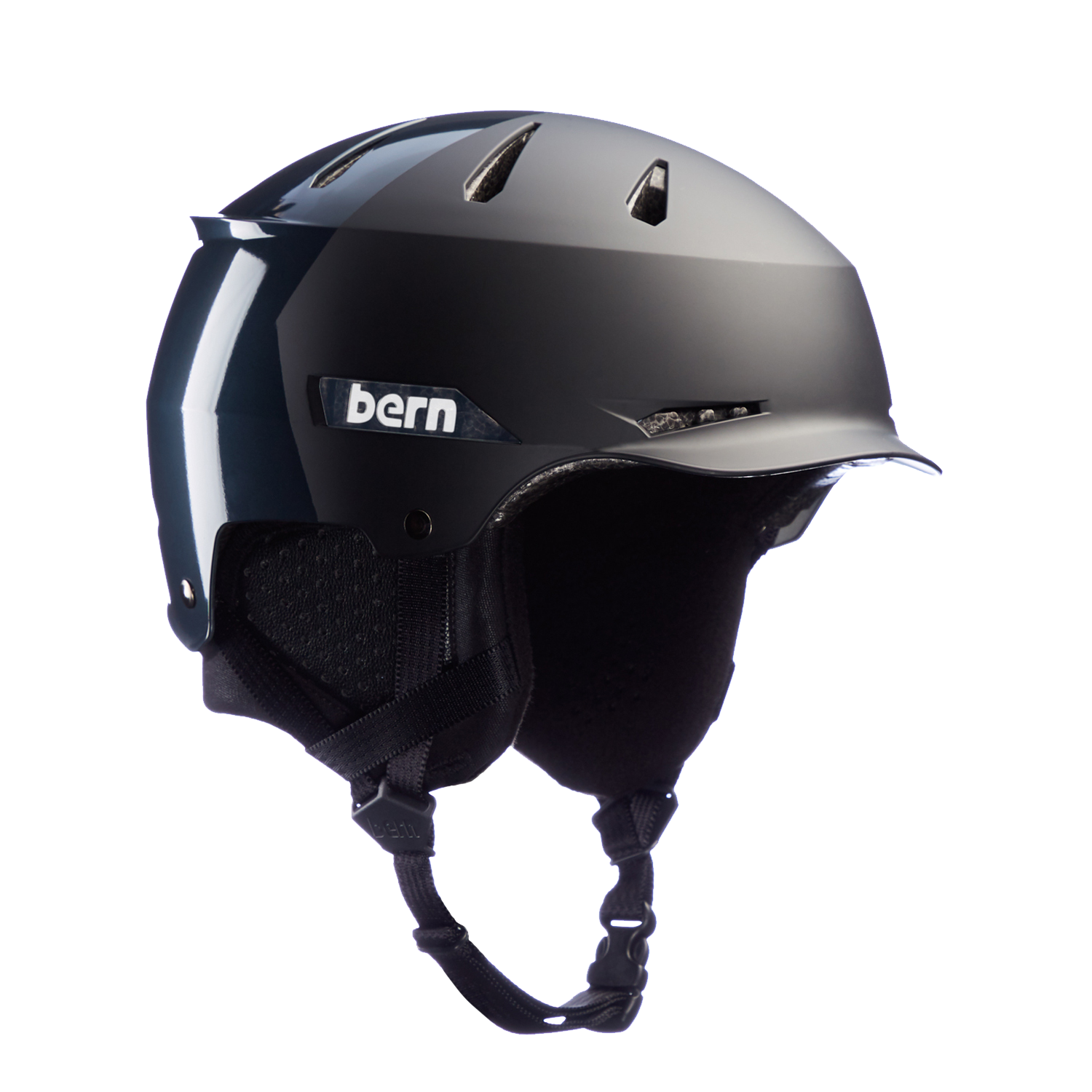 Casco nieve Bern Hendrix MIPS - Metallic Charcoal Hatstyle | Cascos de snowboard | Snowboard Shop | surfdevils.com