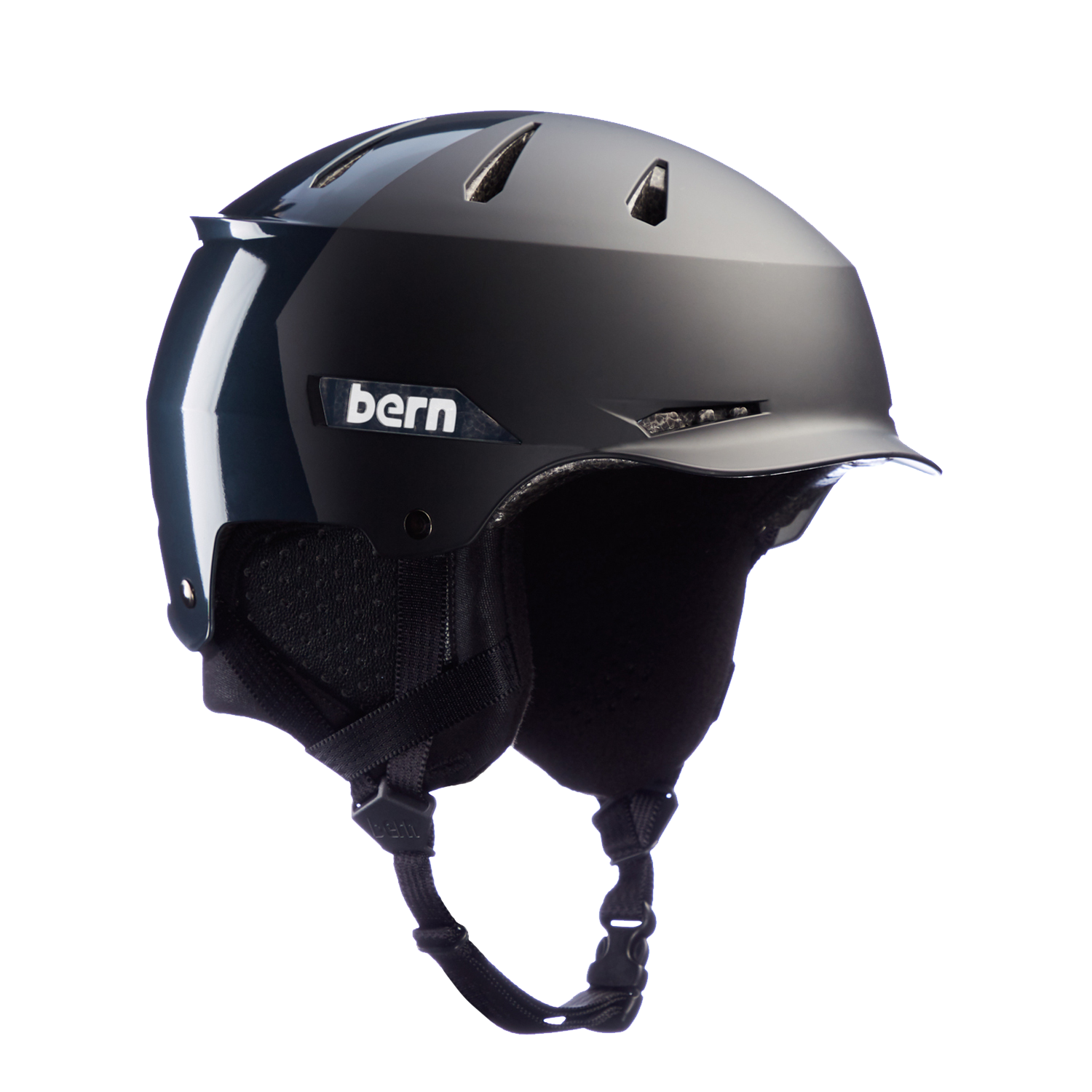 Casque de neige Bern Hendrix MIPS - Metallic Charcoal Hatstyle