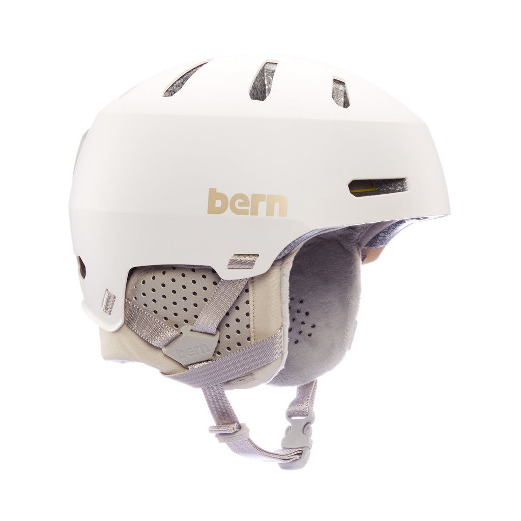 Bern Macon 2.0 Schneehelm – Mattweiß