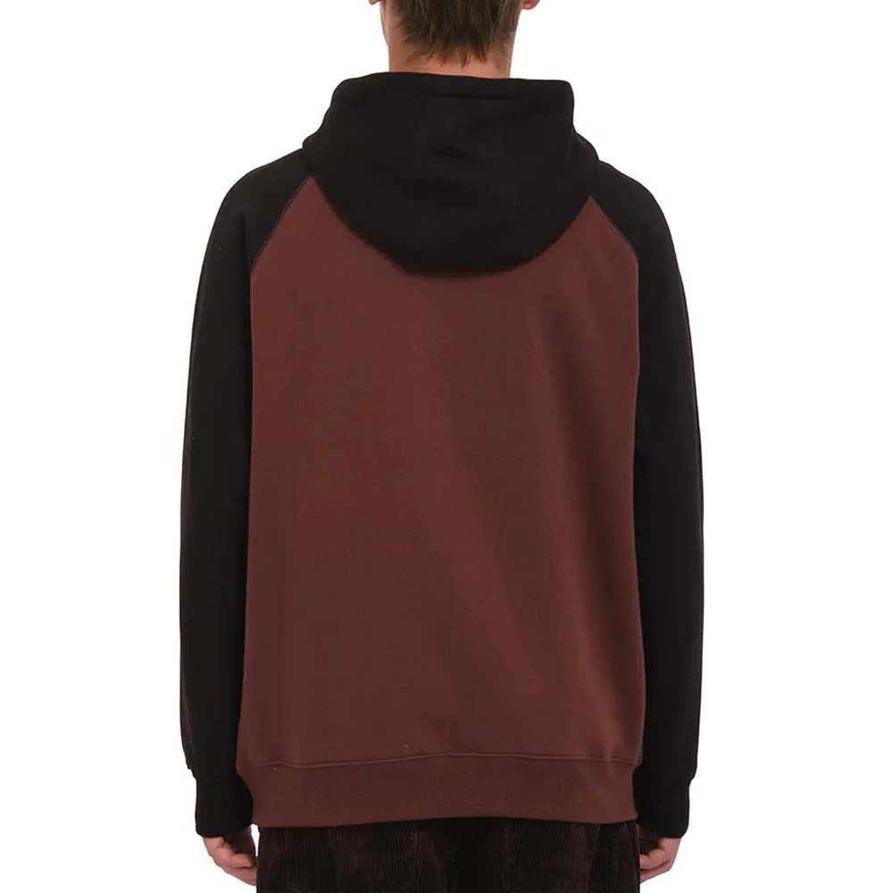 Sweat à capuche Volcom Homak - Chocolat noir