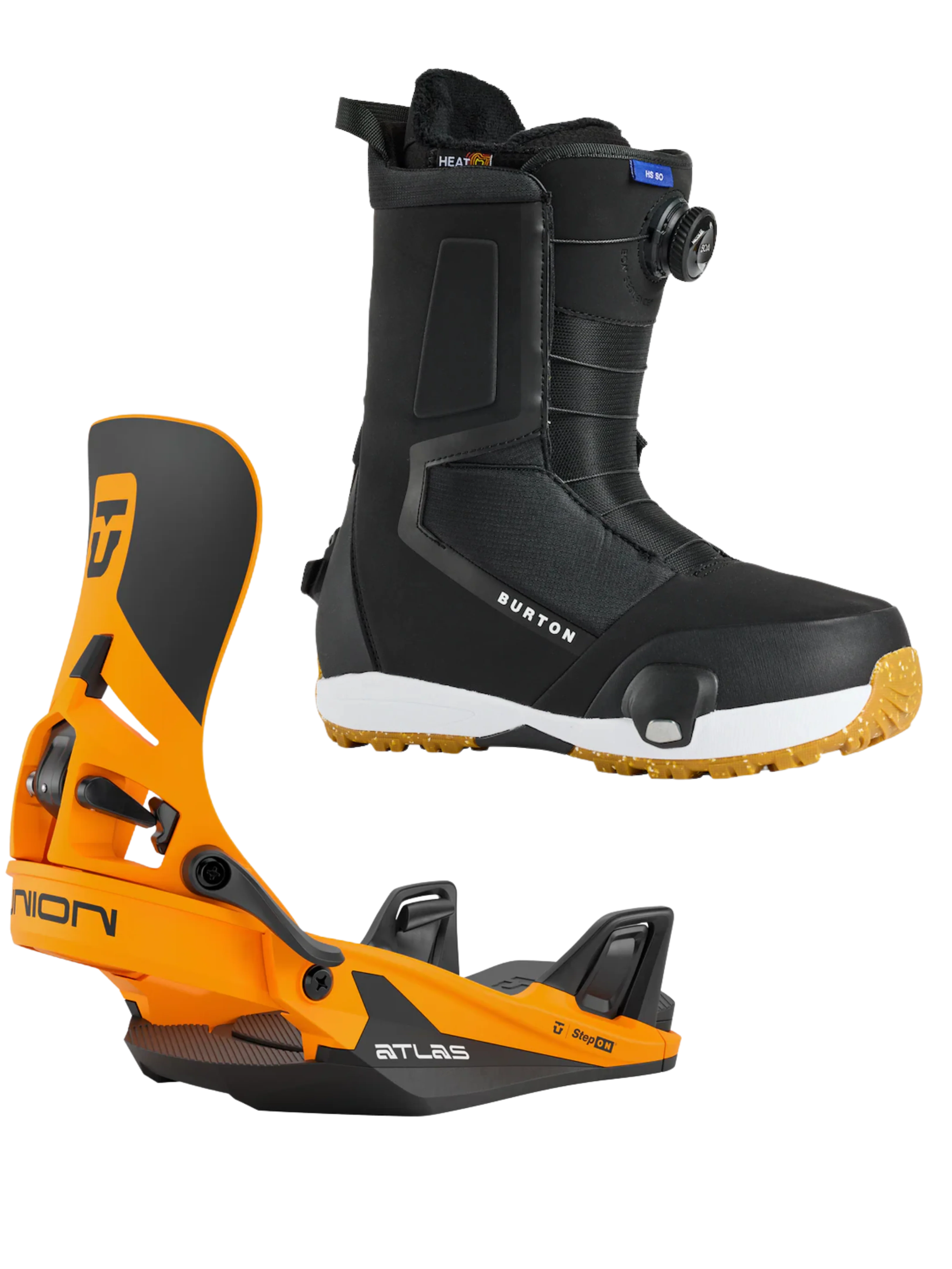 Pack Step On Burton Highshot Step On (45 EU | 12US)+ Union Atlas Step On® L