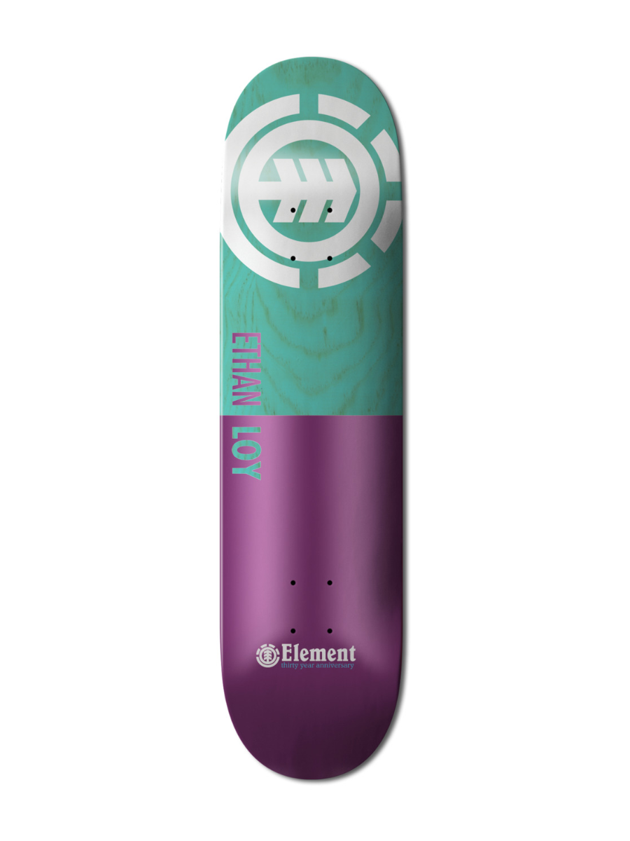 Element Squared 30 Ethan Loy Skateboard-Deck – 21,3 cm