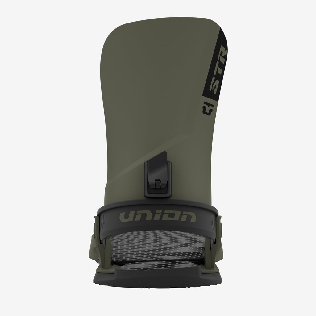 Union STR Snowboard Bindings Dark Green 2024