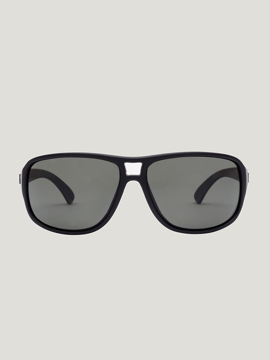 Volcom Stoke Mattschwarz/Grau polarisierte Sonnenbrille