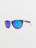 Gafas de sol Volcom Plasm Skulls/Blue Mirror (Sulphur)
