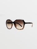 Volcom Psychic Sonnenbrille – Gloss Darkside/Bronze Fade Polarized