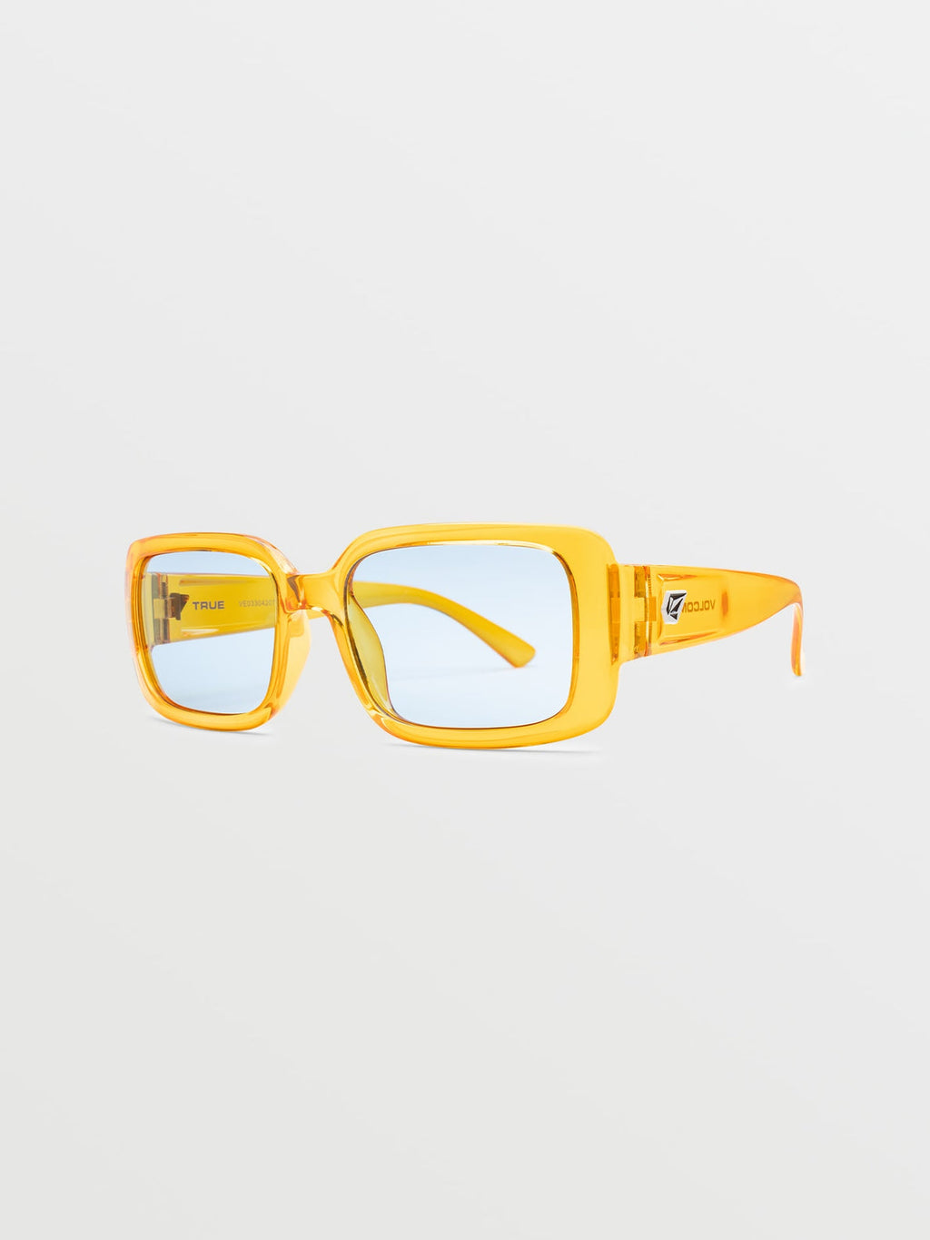 Volcom True Sunglasses - Gloss Mustard/Blue