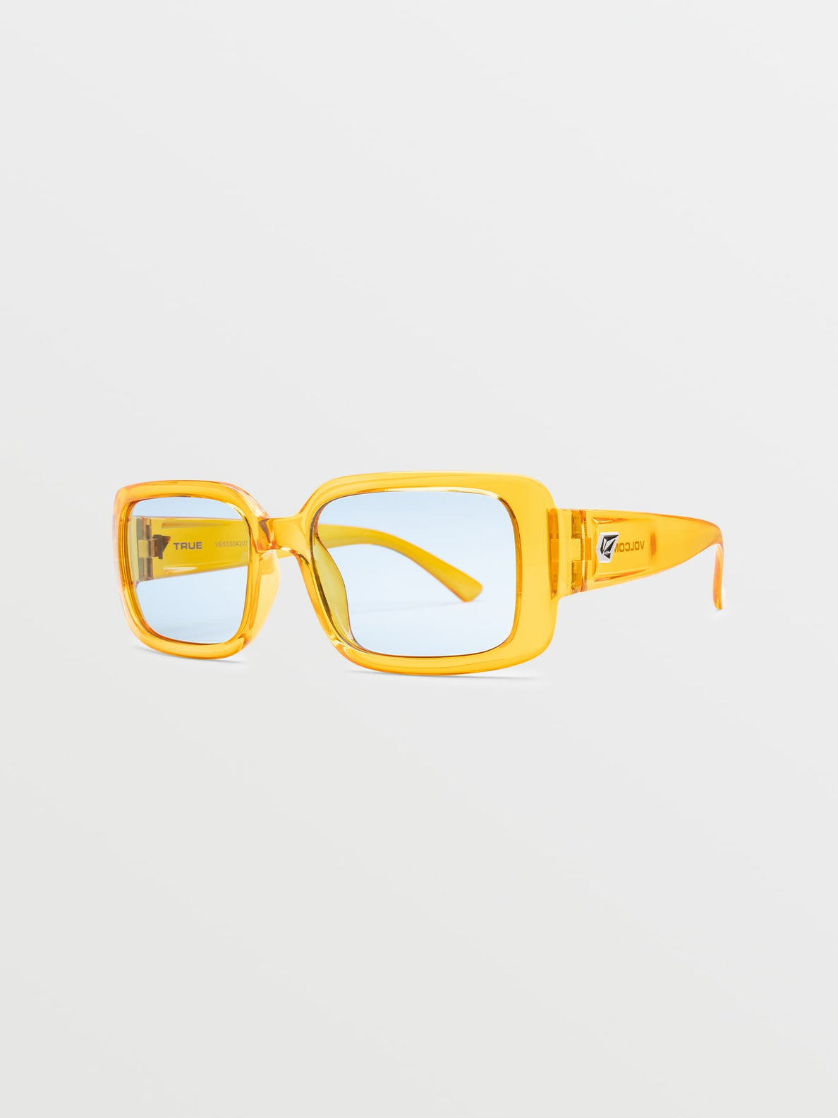 Volcom True Sunglasses - Gloss Mustard/Blue