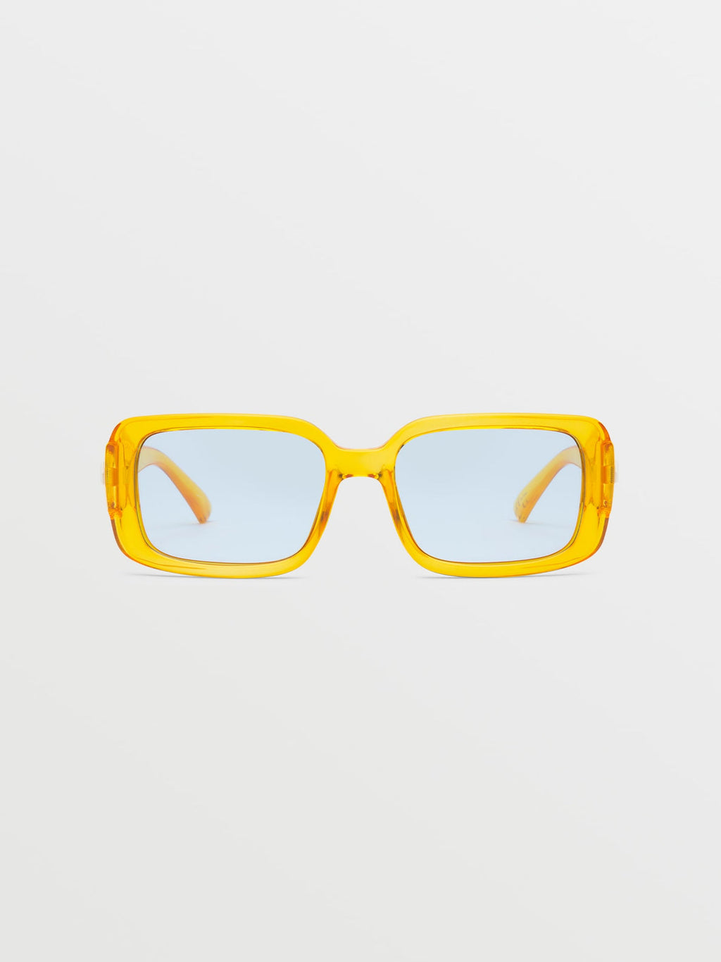 Volcom True Sunglasses - Gloss Mustard/Blue