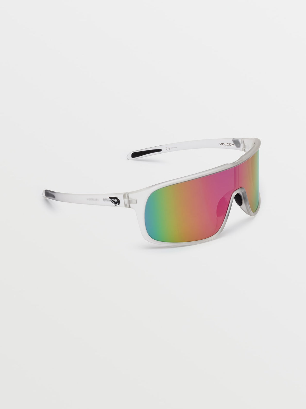 Gafas de sol Volcom Macho Matte Trans Clear / Gray Pink Mirror