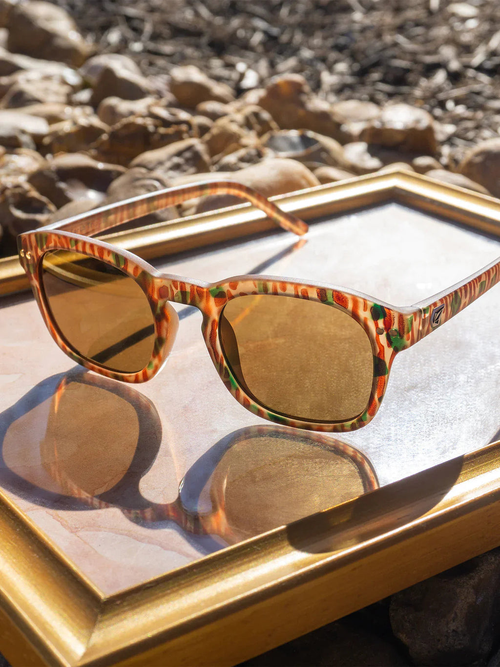 Gafas de sol Volcom Earth Tripper Sunglasses - Matte Geo/Bronze (Mega Orange)