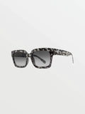 Volcom Domeinator Gloss Nude Tort Grey Gradient Sonnenbrille – Muskatnuss