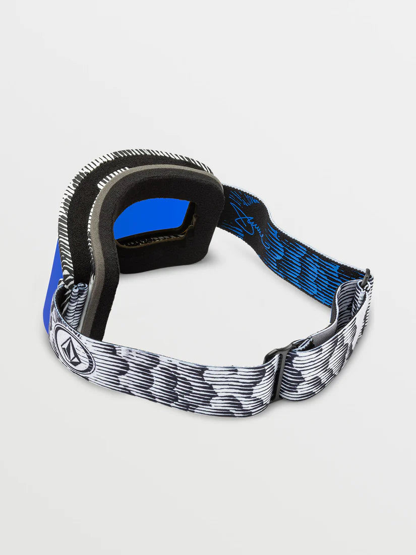 Volcom Garden Schneebrille – Jamie Lynn/Blau + zusätzliche Linse