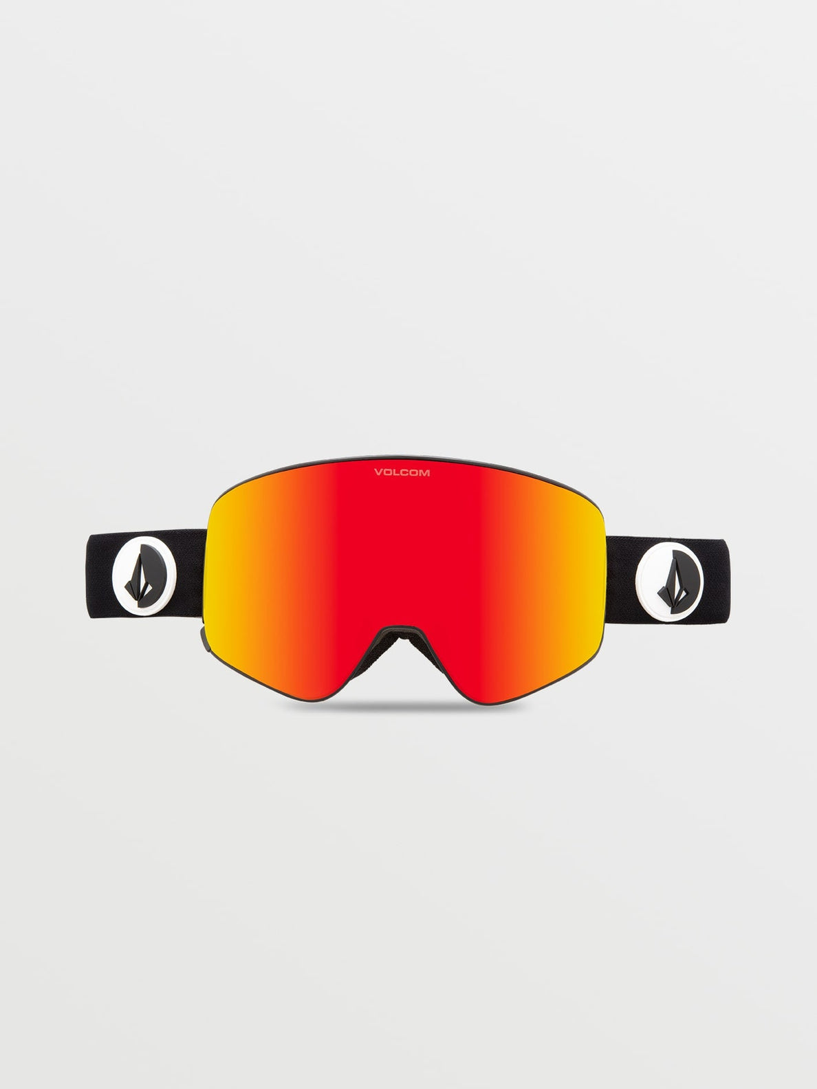Gafas de ventisca Volcom Odyssey Gloss Black (Bonus Lens) + Red Chrome