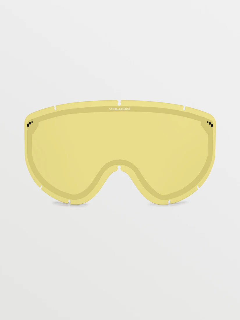 Volcom Footprints Blizzard Schutzbrille – Militärschwarz / Hellbronze + zusätzliche Linse