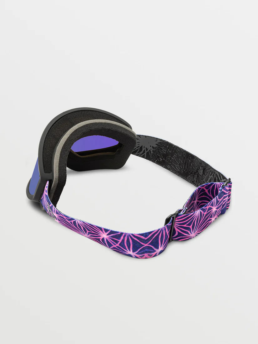 Volcom Footprints Blizzard Goggles - Mike Ravelson / Purple Chrome + Extra Lens