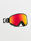Gafas de ventisca Volcom Yae Gloss Black - Red Chrome