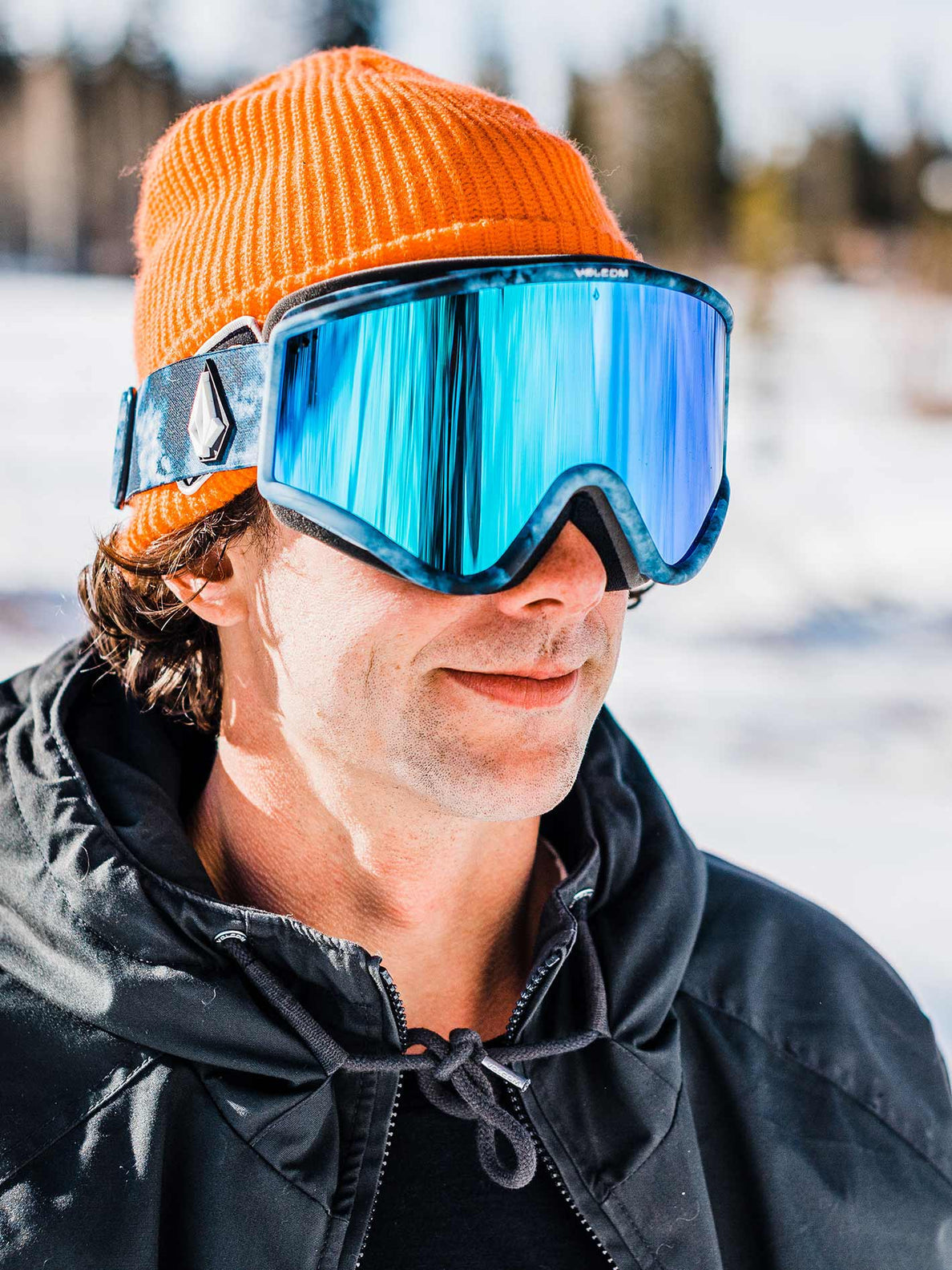 Gafas de ventisca Volcom Yae Laggon Tie-dye - Blue Chrome