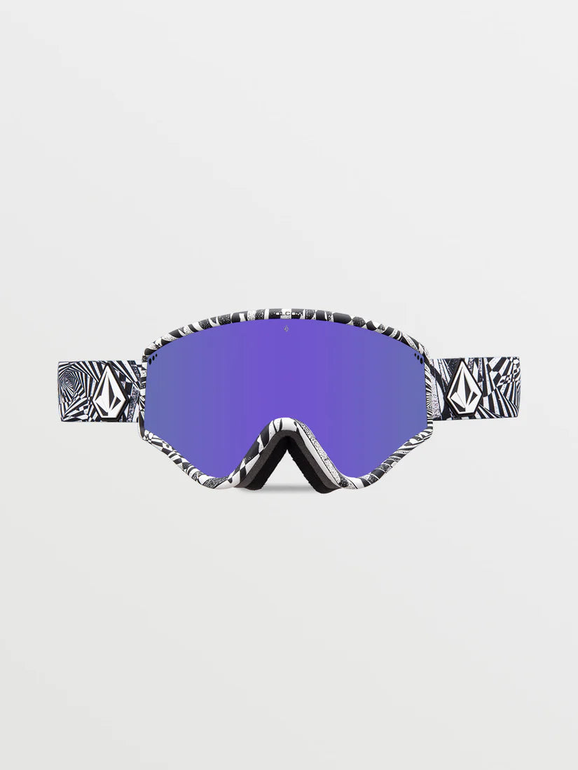 Óculos Volcom Yae Blizzard - Op Art / Roxo Cromado + Lente Extra | Coleção_Zalando | Loja de snowboard | Loja Volcom | Novos produtos | Produtos mais recentes | Produtos mais vendidos | Produtos mais vendidos | Óculos de snowboard | surfdevils.com