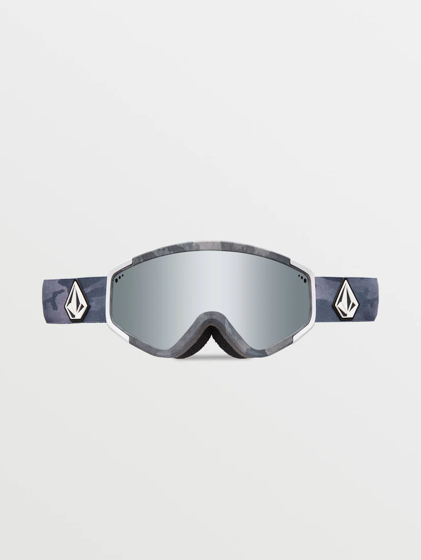 Óculos de neve Volcom Attunga - Cloudwash Camo / Silver Chrome + lente extra